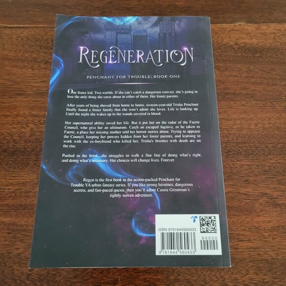 Regeneration By Cassie Greutman (Penchant For Trouble Book 1) Paperback - Picture 2 of 7
